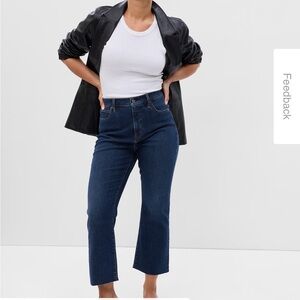 Gap high rise kick fit jeans size 2
